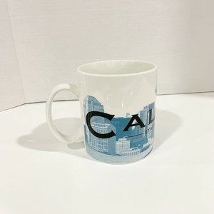 Starbucks Barista Skyline Series 1 CALGARY, Canada 2002 Coffee Mug YOU ARE HERE